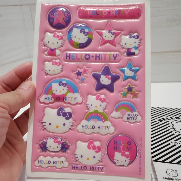 Sanrio Hello Kitty Composition Mini book and Stickers Read Description - Picture 4 of 6